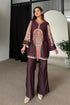 Brown Winter Kurta Set